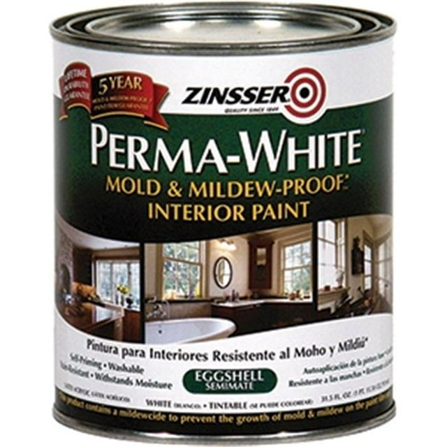 Zinsser Company 2774 1 Quart Eggshell Perma White