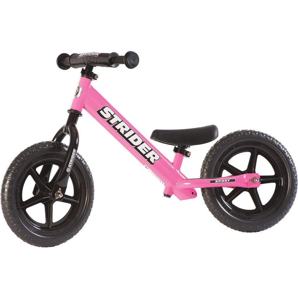 STRIDER 12 Sport Balance Bike, Pink by Strider