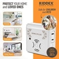 thumbnail image 5 of Riddex Sonic Plus Ultrasonic Pest Repeller, Plugs in with extra Outlets Indoor Use - Insect Repellent - Bug Repellent for Home Defense - Protect Against Rodents & Insects, Chemical Free(3 Pack White), 5 of 6