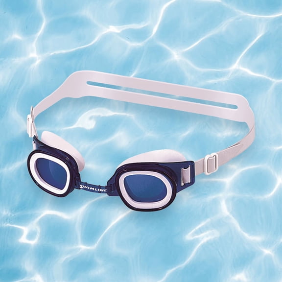Swimline Recreational Junior Goggles Swimming Pool Accessory 6 " - Blue