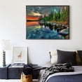 thumbnail image 3 of Lake Forest - Full Diamond Painting 40x30cm, 3 of 3