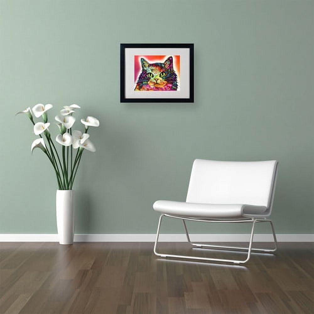 Trademark Fine Art "Ragamuffin" Canvas Art by Dean Russo, Black Frame
