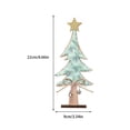 thumbnail image 4 of Naiovety Decoración de árbol de Navidad, exquisitas decoraciones navideñas, escaparate de tienda para el hogar, de DIY, decoración de Kits de decoración para fiestas Verde, 4 of 6