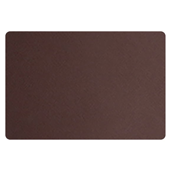 Double - Sided Rectangular Leather Placemat - Insulated, Waterproof for Home, Restaurant & Hotel