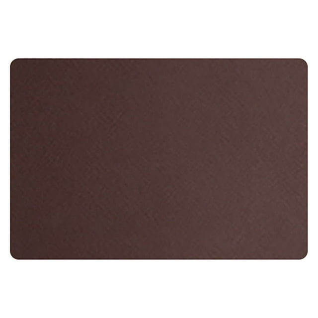 Ensemble de 4 Napperons Jetables pour Table à Manger Intérieure, Ensemble de Table pour Bébé et Ensemble de Table de Noël pour 4 Napperons en Cuir, Napperon Double Rectangulaire Isolé pour la Maison