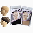 thumbnail image 3 of 2Pcs Elastic Nylon Hair Nets Hairdressing Wig Invisible Hairnet Hair Net Mesh Cover Stretch Invisible Hairnet, Black, 3 of 5