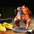 thumbnail image 3 of Parrilla Vertical de acero inoxidable para asador de pollo, herramientas de parrilla para asar pollo espesadas antiadherentes, accesorios para barbacoa, 3 of 10