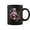Black, variant on American Santa Playing Saxophone Xmas Jazz Christmas Musical Coffee Mugs