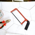 thumbnail image 2 of MOVTOTOP Compact and Sturdy Orange Hacksaw Frame with High Carbon Steel Blade for Outdoor Use 6 inch, 2 of 8