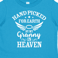 thumbnail image 4 of Inktastic Handpicked for Earth by My Granny in Heaven with Angel Wings Boys or Girls Toddler T-Shirt, 4 of 5