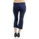 Vivians Fashions Pantalon de Yoga - Capri Manque et Manque Plus de Tailles – image 4 sur 4