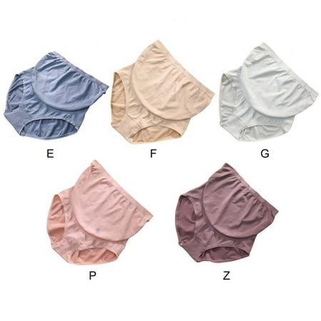 

Linen Purity Maternity Underwear Postpartum Plus Size - Mama Cotton Women s Over The Bump Maternity Panties High Waist Full Coverage Pregnancy Underwear(5-Packs)