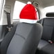 thumbnail image 5 of Funda para reposacabezas de coche Hugo Navidad mini Gorro de Papá Noel portátil, 5 of 8