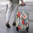 thumbnail image 3 of Pioneer Flower Floral Print Pattern Luggage Cover Fashion Suitcase Cover Baggage Covers Fit 25-28 Inch Luggage (Go Travel), 3 of 5