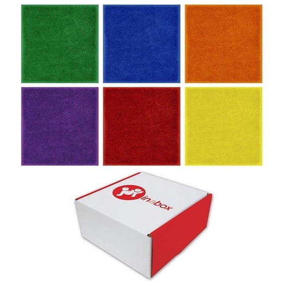 16 x 16 in. Joy in a Box 24 Set Carpet Squares
