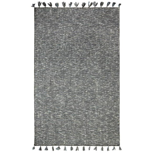 Dynamic Rugs HR282930990 2 ft. x 7 ft. 6 in. Herrington 2930 Rectangle Contemporary Wool Rug - 990 Charcoal