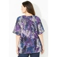 thumbnail image 2 of Catherines Women's Plus Size Seasonless Gauze Peasant Top, 2 of 5