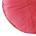 thumbnail image 5 of "Round Ottoman Outdoor Pouf Decorative Pillow Back Seat Cushion Crimson red- 22" Diameter", 5 of 5