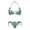 Rooster Pattern, variant on HELLHERO Blue Fluid Design Swimwear Spandex Backless Plus Size Halter Bikini Set for Women