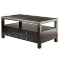 thumbnail image 5 of Winsome Wood Copenhagen Coffee Table, 2-Drawers, Espresso Finish, 5 of 8