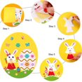 thumbnail image 4 of 24 Easter Stickers Kids Crafts Make-A-Bunny Stickers, Rabbits Eggs Baskets Sticker Game Easter Stickers for Easter Theme Party Decoration Supplies Favors Fun Craft Project, 4 of 7
