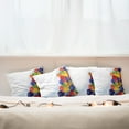 thumbnail image 4 of Ambesonne Fish Throw Pillow Cover 4 Pack, Watercolor, 24", Multicolor, 4 of 5