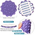 thumbnail image 3 of 5pcs Suction Phone Case Adhesive Silicone Suction Cup Phone Holder Case For Hand Mobile Devices Mount, 3 of 5