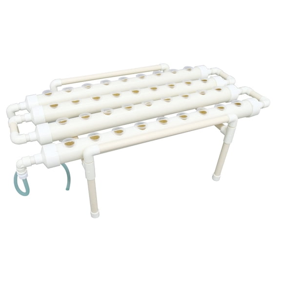 Hydroponic 36 Plant Site Grow Kit pipeline Vegetable Planting Machine 4 Pipes Vegetable Tool with Water Pump