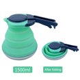 thumbnail image 3 of Camping Coffee Pot 1.5L Soldado Plástico Hervidor Plegable para Viajar Al Aire Libre, 3 of 9