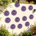 thumbnail image 4 of Spring Garden Decor Outdoor Wall Decor Iron Metal Daisys Wall Hanging for Patio Courtyard Fence Balcony Living Room Bedroom Indoor Outdoor Home Ornament Housewarming Gift, 4 of 6