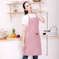 thumbnail image 2 of Delantal de cocina de 2 piezas con babero ajustable, delantal de chef suave con bolsillos dobles para hombres y mujeres, 2 of 7