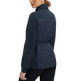 thumbnail image 2 of BALEAF Women's Quilted Jackets Lightweight Winter Warm Stand Collar Water Resistant Golf Puffer Jacket 4 Pockets Navy Blue XL, 2 of 7