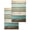 Brown Blue, variant on Farmhouse Teal Brown Kitchen Dish Towels for Drying Dishes Set of 2, Vintage Ombre Wooden Waffle Weave Microfiber Hand Tea Bathroom Towels Quick Dry & Absorbent Towel 15.7x23.6