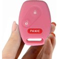 thumbnail image 3 of RemoteOverstock (2 PACK) Étui en Silicone Caoutchouc Sans Clé pour Clé Remote Protection pour Honda Compatible Civic, 3 of 4