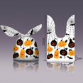 thumbnail image 1 of Bolsas de regalo de Halloween de 50 piezas para niños, paquetes de galletas, dulces, fantasma, murciélago, calabaza, truco o trato, decoración de Halloween, 2023, 1 of 4