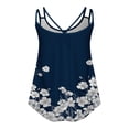 thumbnail image 4 of HaoXianJian Summer Womens Summer Tank Top Floral Print Tee Sleeveless T Shirt Casual Loose Fits Tunic Shirts 2025, 4 of 6