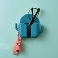 thumbnail image 1 of karymi Punch- Wall Hanging Storage Rack Double Hook Mobile Phone Charging Stand Small Storage Box Summer Savings, 1 of 4