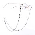 thumbnail image 1 of Silver/Rose Gold Heart Eyeglass Chain for Men and Women (Silver), Large, 1 of 4