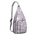 thumbnail image 1 of Tropical Marine Life Shoulder Bag - Colorful Shark & Coral Reef Pattern (Breathable & Lightweight), 1 of 4