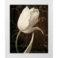 thumbnail image 3 of Amy Melious 26x32 White Modern Wood Framed Wall Art Titled - Garden Architecture I, 3 of 5