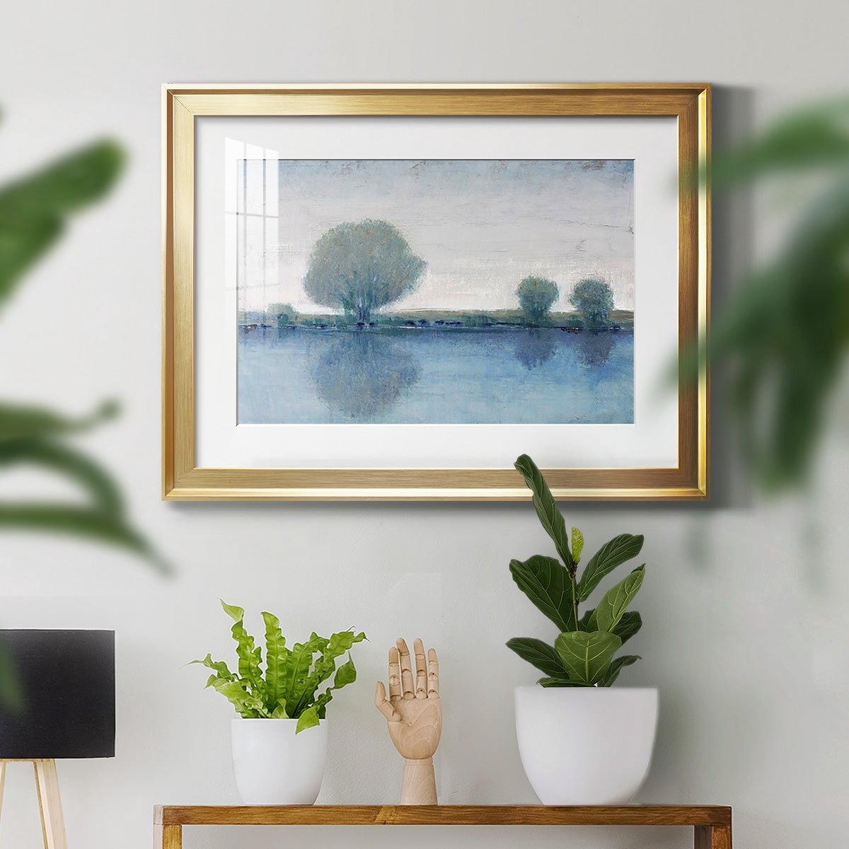 Afternoon Reflection I Premium Framed Print - Ready to Hang