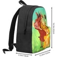 thumbnail image 2 of The Lion Anime King Backpack with Large Capacity Laptop Backpack Business Daypack Adjustable Shoulder Strap Bookbag 16.5 inch, 2 of 8