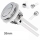 thumbnail image 4 of Double flush button for (Silver) Closestool Double flush Press, 4 of 4