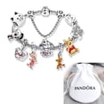 thumbnail image 2 of Pulsera Pandora Charms Disney Winnie the Pooh Piggy Animales Encanto De Plata 925 Cadena 19cm Gao Jiahui unisex, 2 of 2
