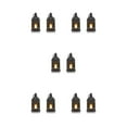 thumbnail image 2 of Baohd 2pack/lot Small Lanterns Decorative Cozy Atmosphere In Any Space Christmas Centerpieces For Tables Black Lanterns How black-2PCS 5Set, 2 of 6