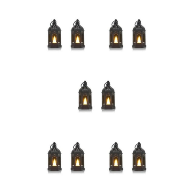 Maytalsory 2x Black Spooky Ambiance Guaranteed Cauldrons Halloween Decor With Flickering Candlelight How black-2PCS 5Set