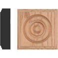 thumbnail image 1 of House of Fara Bloc Rosette Chêne Rouge Uni 7/8 x 3-1/2, 1 of 3