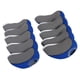 thumbnail image 3 of piezas de fundas de neopreno transparentes para cabezas de golf, palos de golf, palos de hierro y putters. Azul oscuro, 3 of 5