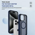 thumbnail image 4 of for iPhone 15 Pro Case with Stand, Compatible with MagSafe, Rugged Shockproof Military-Grade Drop Protection, Built-in Metal Camera Stand, Magnetic Phone Case for iPhone 15 Pro,Blue,For iPhone 15 Pro, 4 of 10