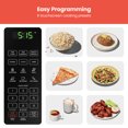 Chefman 1.1 Cu ft Countertop Microwave Oven, 1000 Watts - Stainless Steel
